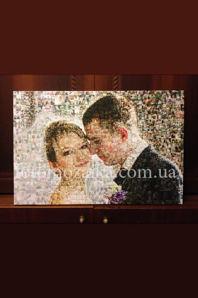 мозаика из свадебных фото